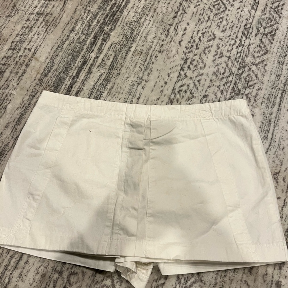 Women's White Skort